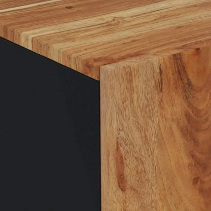 vidaXL Sideboard 23.6’’x13’’x29.5’’ Solid Wood Acacia - Furniture > Cabinets & Storage > Buffets & Sideboards