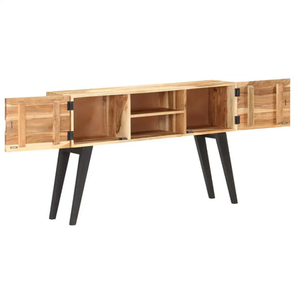vidaXL Sideboard 47.2’’x11.8’’x29.5’’ Solid Acacia Wood - Furniture > Cabinets & Storage > Buffets & Sideboards