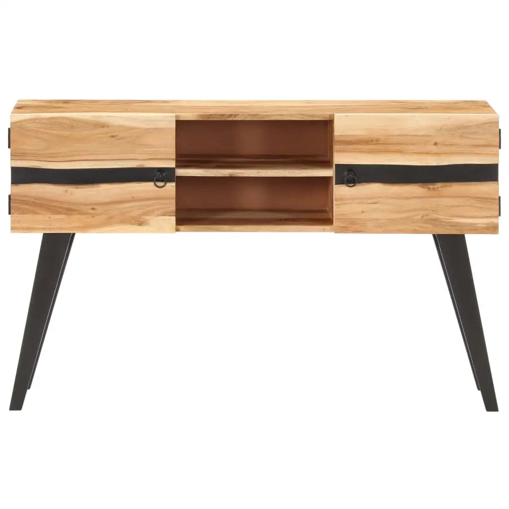 vidaXL Sideboard 47.2’’x11.8’’x29.5’’ Solid Acacia Wood - Furniture > Cabinets & Storage > Buffets & Sideboards