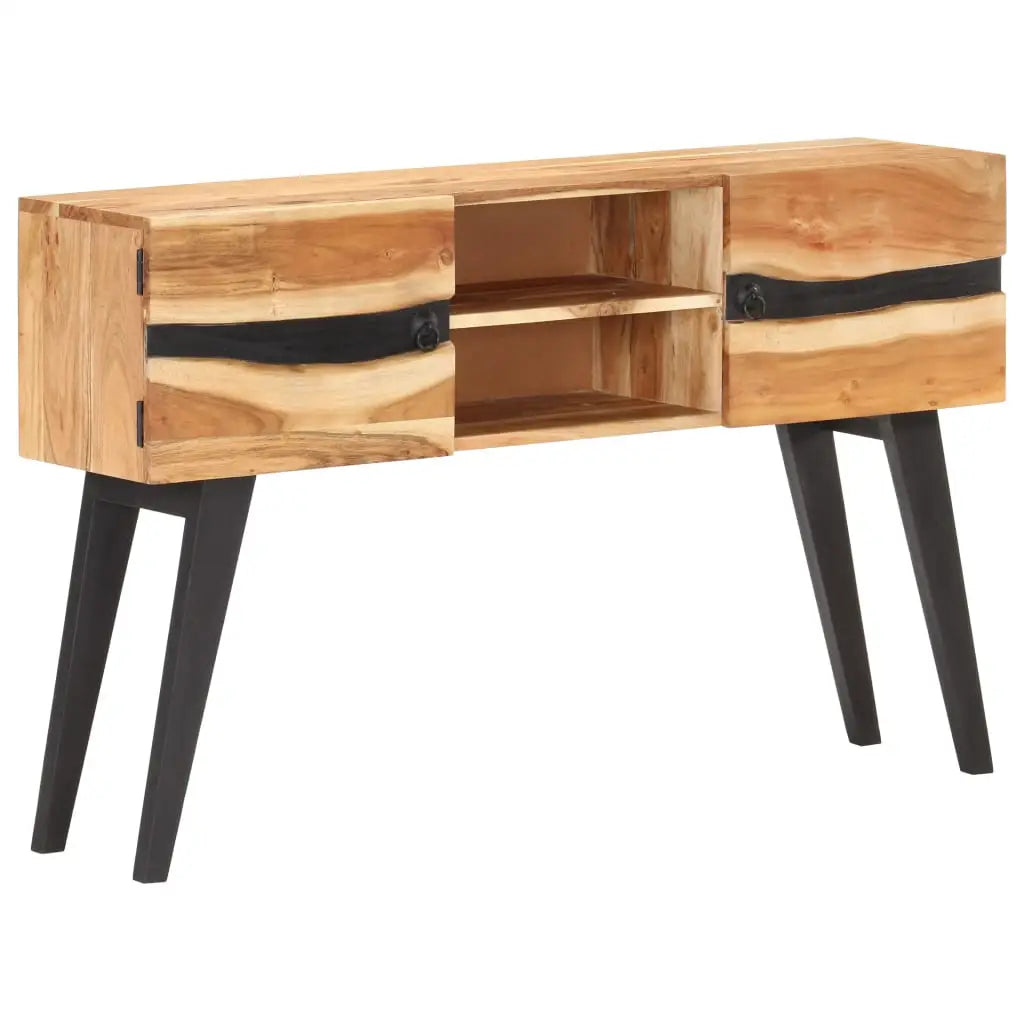 vidaXL Sideboard 47.2’’x11.8’’x29.5’’ Solid Acacia Wood - Furniture > Cabinets & Storage > Buffets & Sideboards