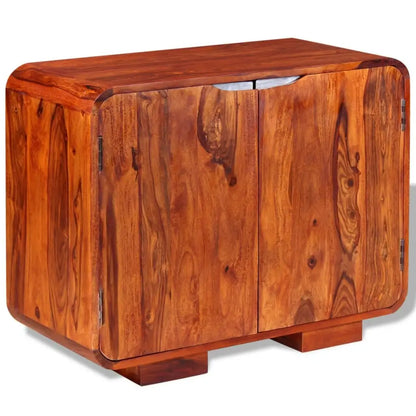 vidaXL Sideboard Solid Sheesham Wood 29.5’’x13.8’’x23.6’’ - Furniture > Cabinets & Storage > Buffets & Sideboards