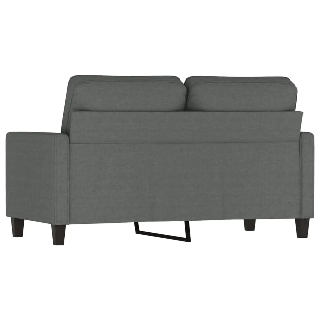 vidaXL Sofa Chair Upholstered Accent Armchair Sofa Comfort Dark Gray Fabric - Furniture > Sofas