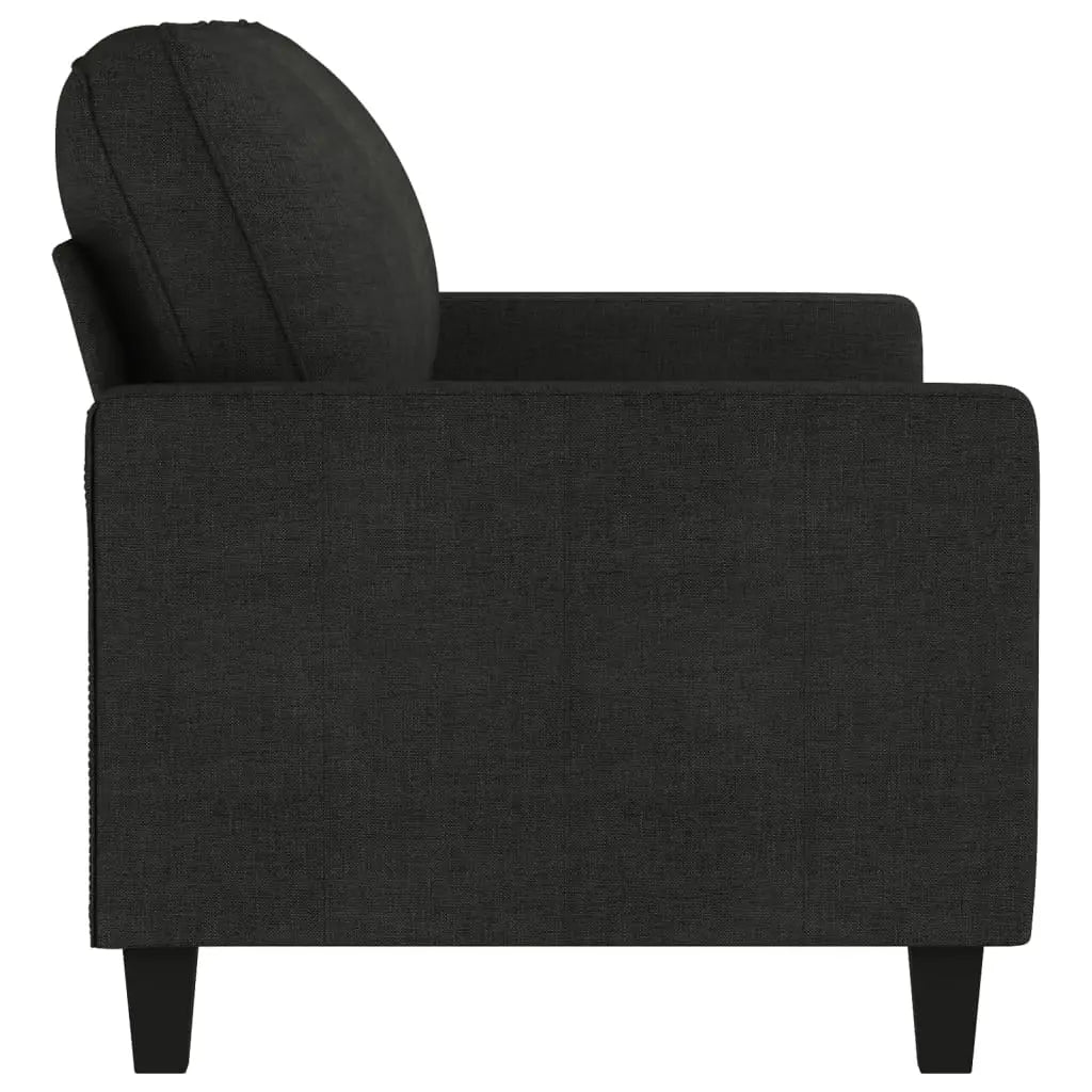 vidaXL Sofa Chair Upholstered Accent Armchair Sofa Comfort Dark Gray Fabric - Furniture > Sofas