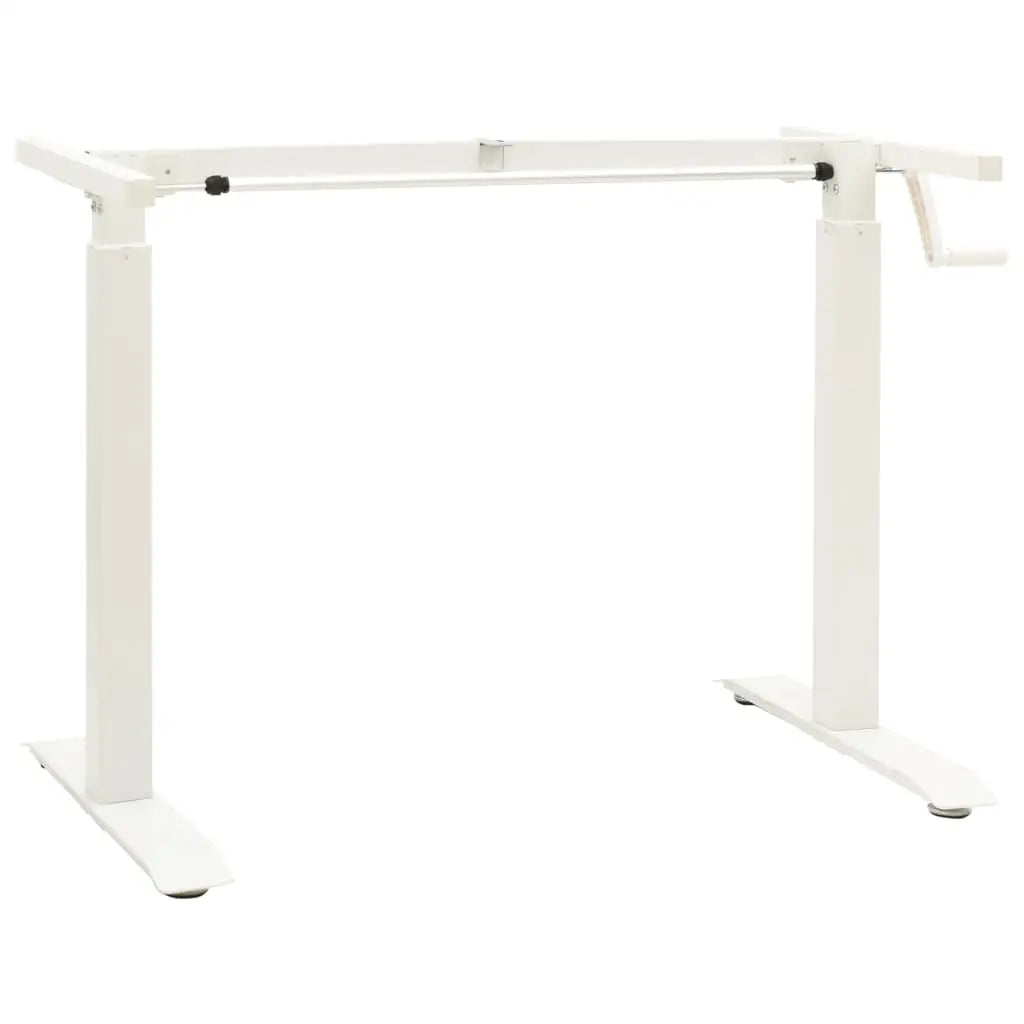 vidaXL Standing Desk Frame Adjustable Legs Computer Desk Base for Home Office - Desk Frame