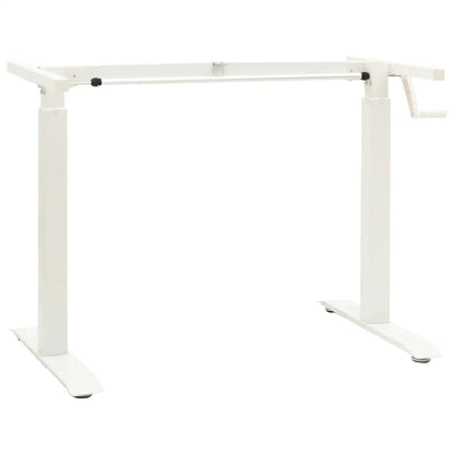 vidaXL Standing Desk Frame Adjustable Legs Computer Desk Base for Home Office - Desk Frame