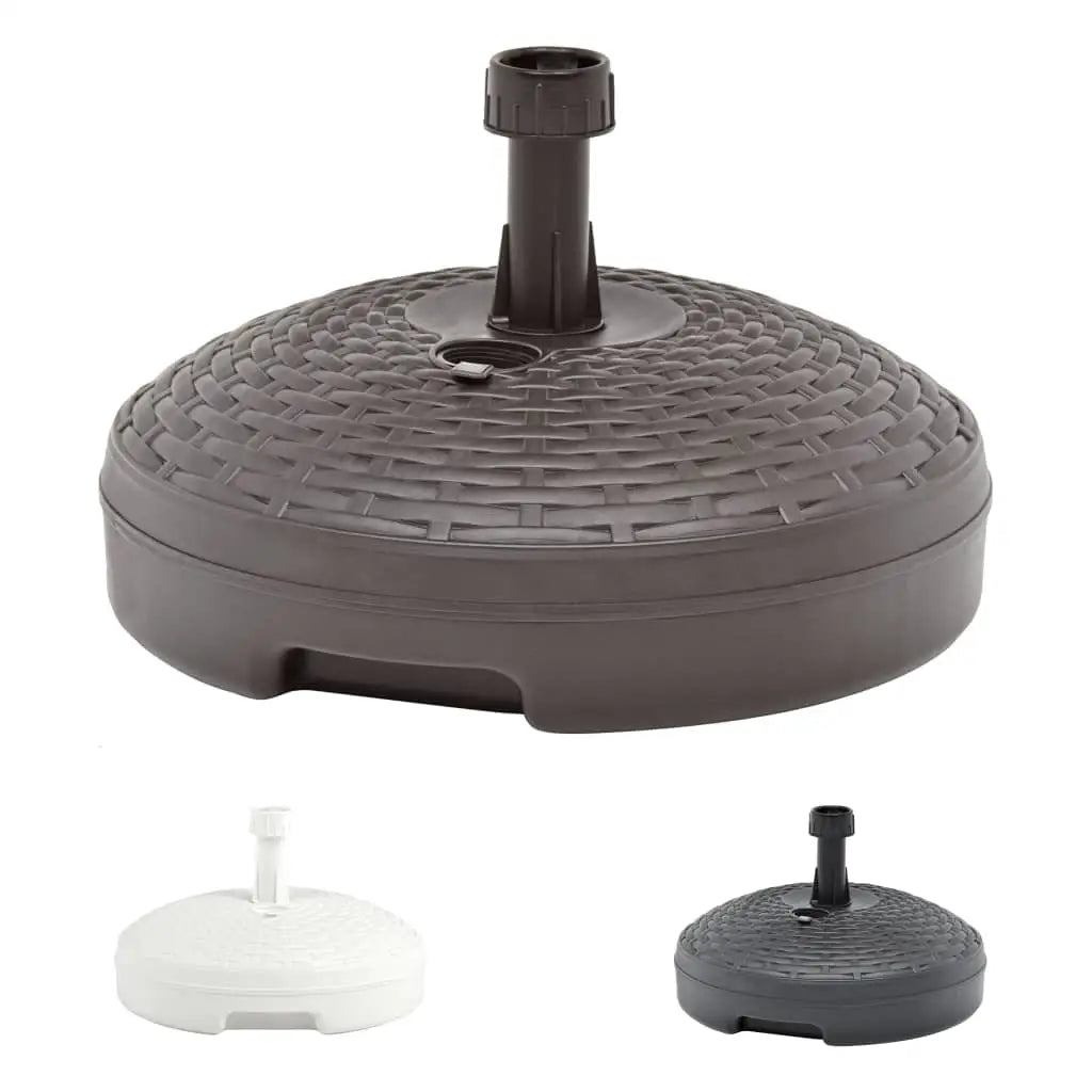 vidaXL Umbrella Base Parasol Stand for Poles of 0.75’’ -1.3’’ Weighted Base - Anthracite - Umbrella Base