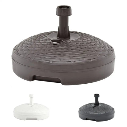 vidaXL Umbrella Base Parasol Stand for Poles of 0.75’’ -1.3’’ Weighted Base - Anthracite - Umbrella Base