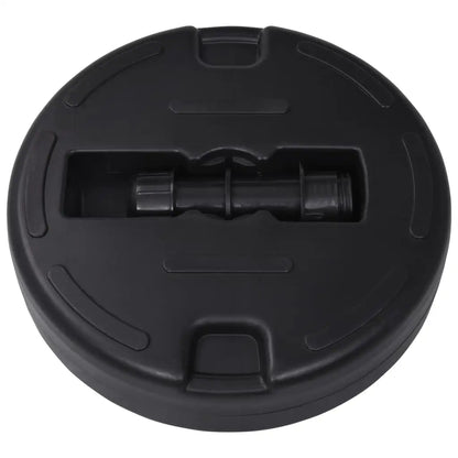 vidaXL Umbrella Base Sand/Water Filled 6.3 gal Black - Umbrella Base