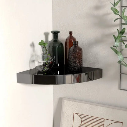 vidaXL Wall Corner Shelf Floating Corner Shelf Wall Mounted Display Shelf - Furniture > Shelving > Wall Shelves & Ledges