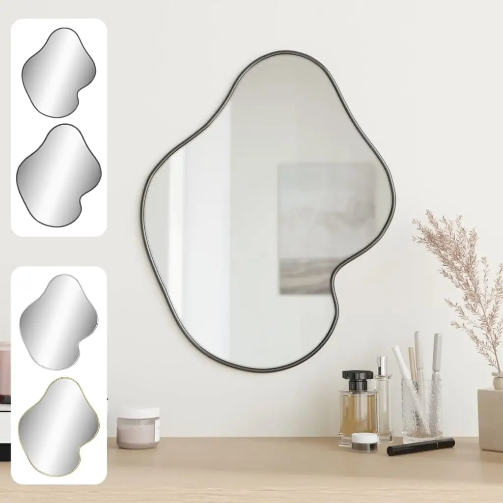 vidaXL Wall Mirror Decorative Hanging Vanity Mirror for Bathroom Living Room - Home & Garden > Decor > Mirrors