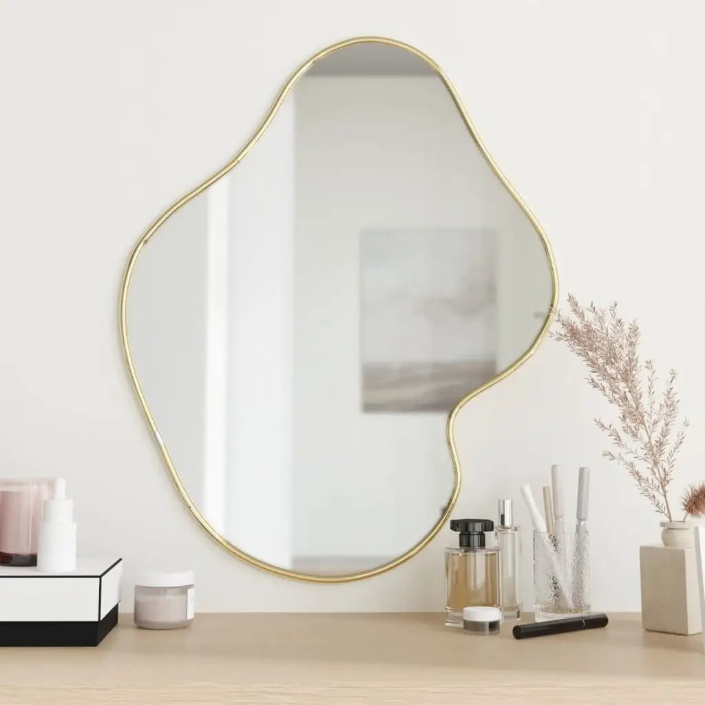 vidaXL Wall Mirror Decorative Hanging Vanity Mirror for Bathroom Living Room - Home & Garden > Decor > Mirrors