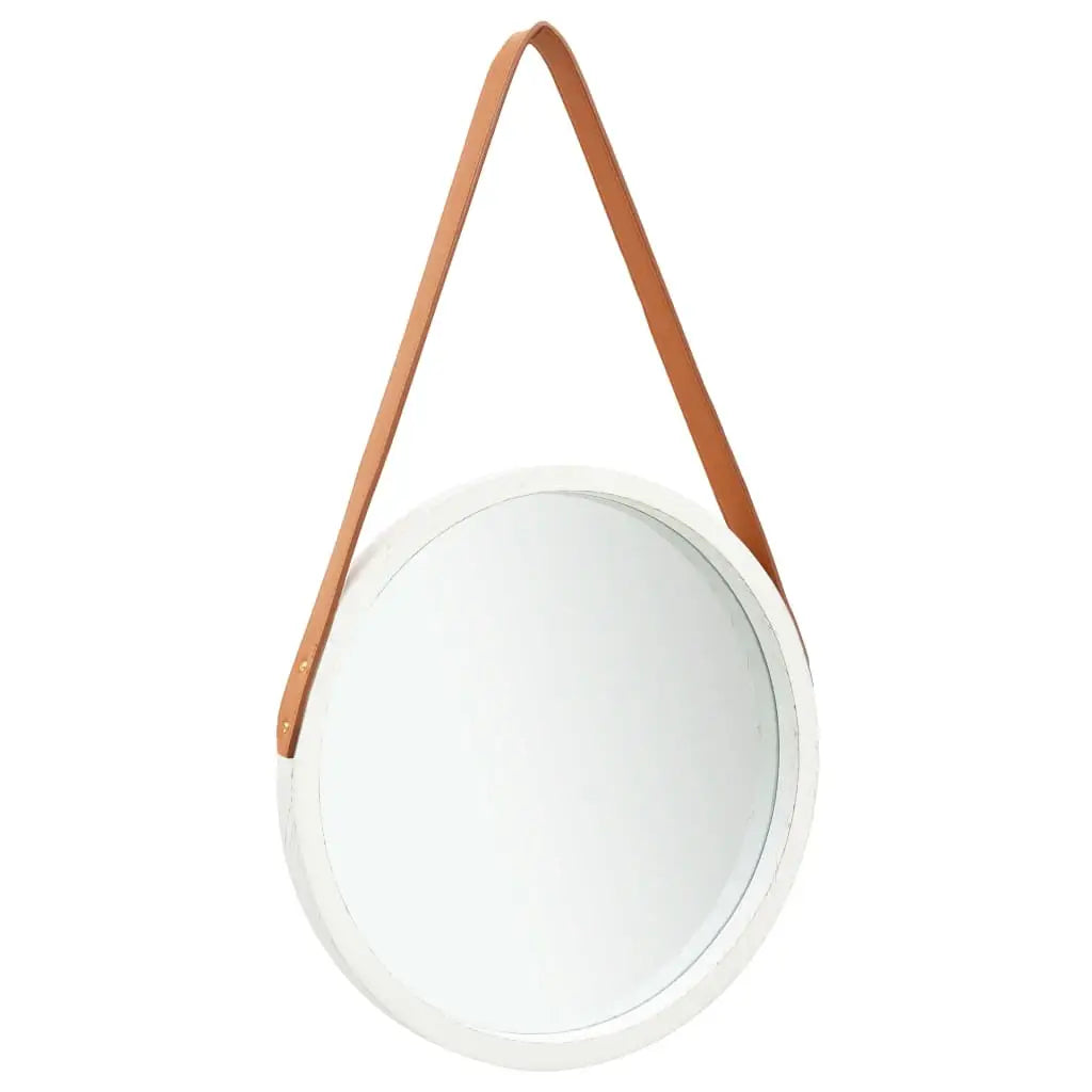 vidaXL Wall Mirror Vanity Retro Hanging Round Mirror for Bedroom Living Room - Home & Garden > Decor > Mirrors