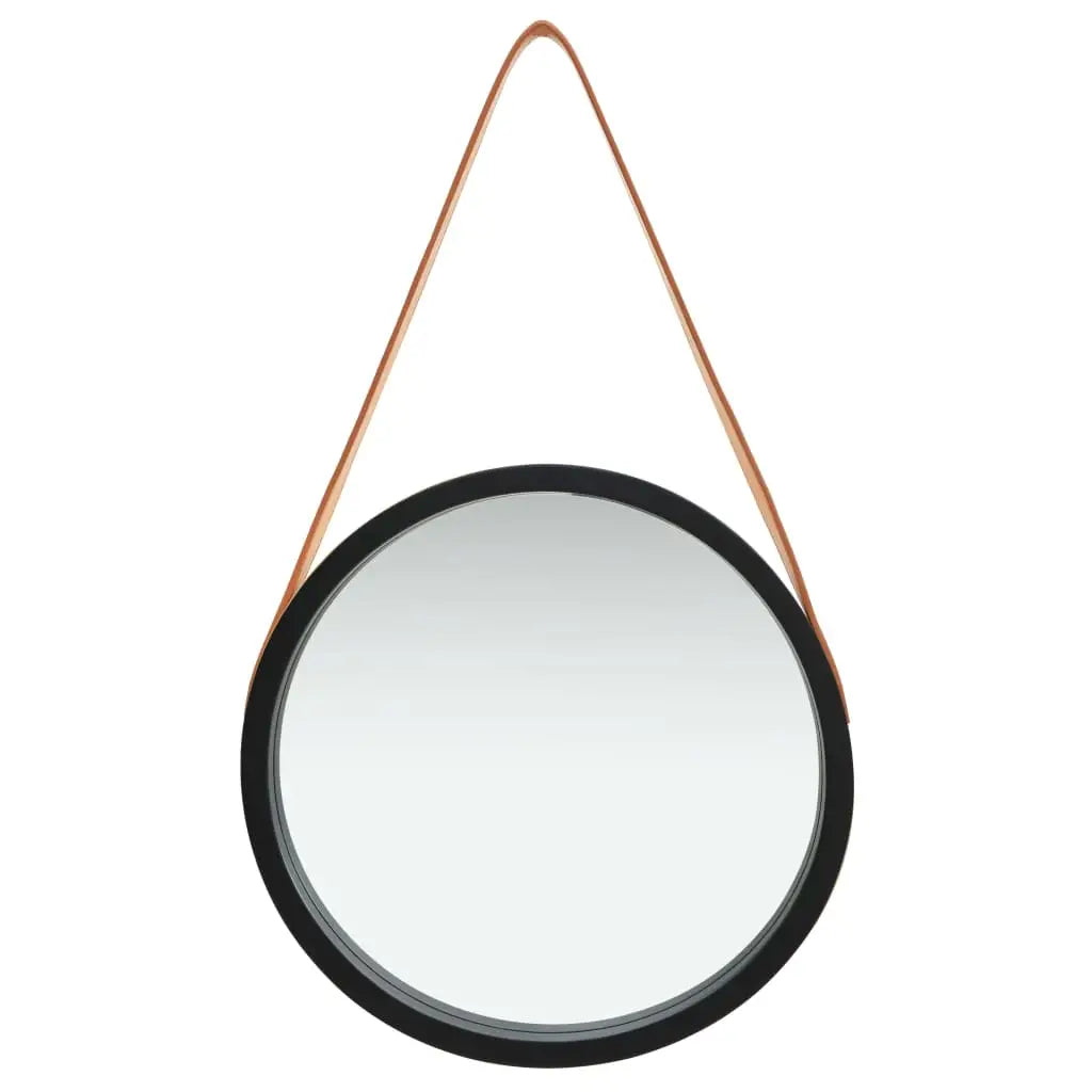 vidaXL Wall Mirror Vanity Retro Hanging Round Mirror for Bedroom Living Room - Home & Garden > Decor > Mirrors