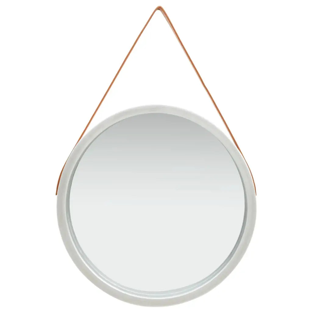 vidaXL Wall Mirror Vanity Retro Hanging Round Mirror for Bedroom Living Room - Home & Garden > Decor > Mirrors