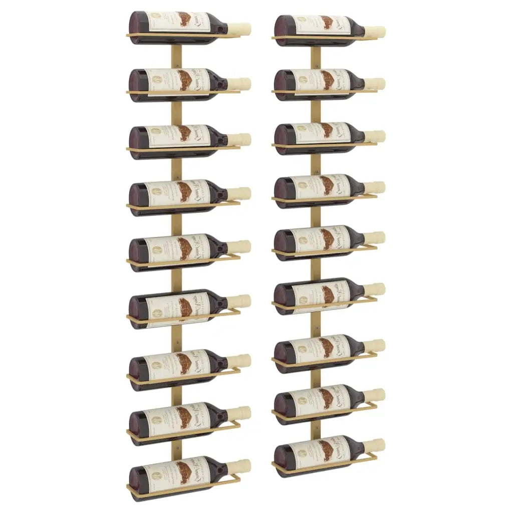 vidaXL Wall Wine Rack Wall Mounted Bottle Holder Storage Organizer for Pantry - Furniture > Cabinets & Storage > Wine