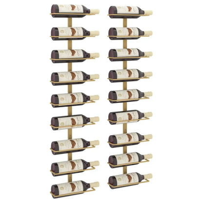 vidaXL Wall Wine Rack Wall Mounted Bottle Holder Storage Organizer for Pantry - Furniture > Cabinets & Storage > Wine