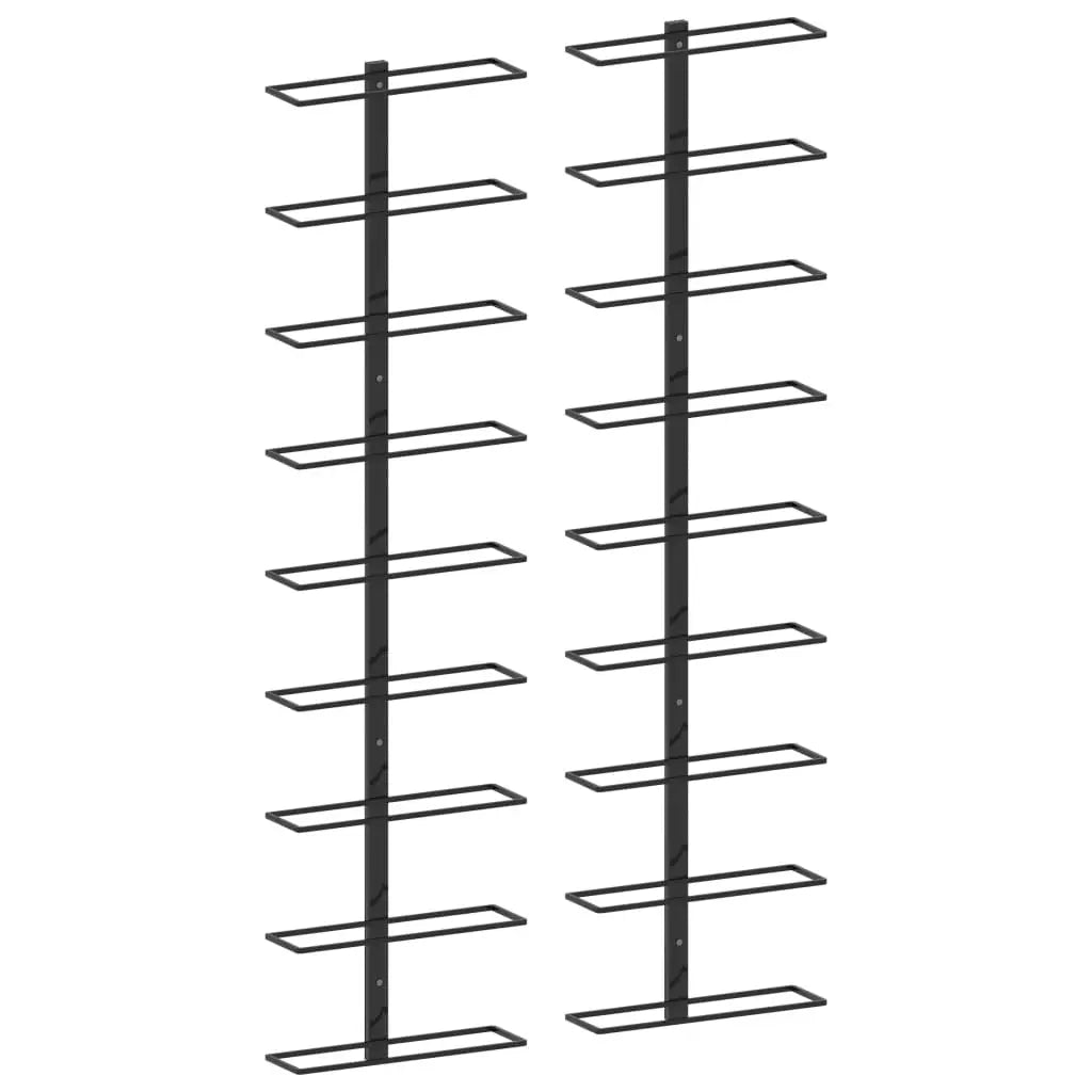 vidaXL Wall Wine Rack Wall Mounted Bottle Holder Storage Organizer for Pantry - Furniture > Cabinets & Storage > Wine
