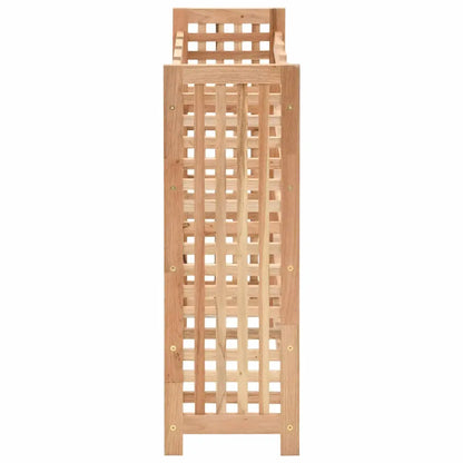 vidaXL Wine Rack for 25 Bottles Solid Walnut Wood 24.8’’x9.8’’x28.7’’ - Furniture > Cabinets & Storage > Wine Racks