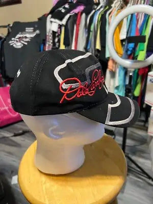 Vintage Dale Earnhardt #3 Nascar snapback hat with black, white, gray trim and red embroidery