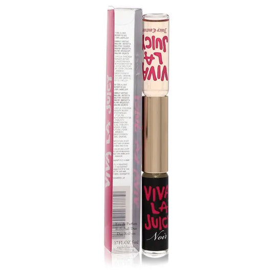 Viva La Juicy Noir by Juicy Couture - Duo Mini EDP Roll On Viva La Juicy Noir + Viva La Juicy.17 oz - Women / Medium