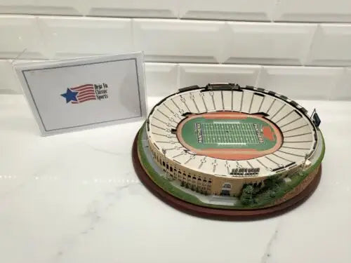 Vtg NCAA Danbury Mint Pittsburgh Panthers Stadium replica detailed miniature display