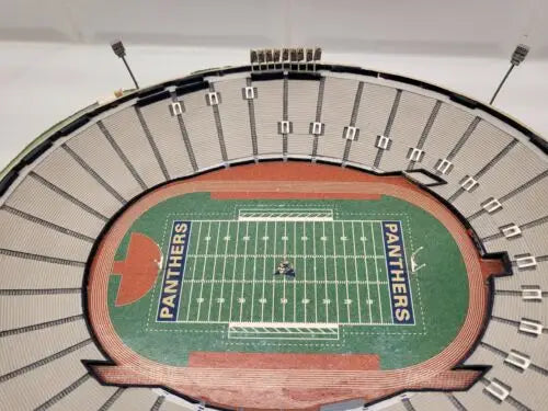 Miniature Danbury Mint Pitt Stadium replica showcasing the University of Pittsburgh Panthers