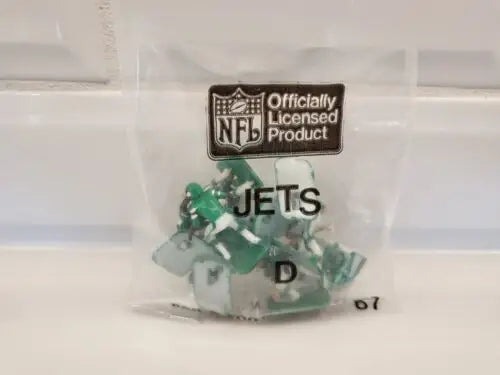 New York Jets electronic football figures in sealed bag for collectors and fans