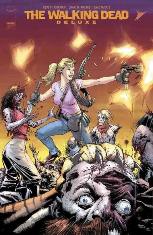 Walking Dead Deluxe Issue 112 comic book cover by Whilce Portacio and Alex Sinclair