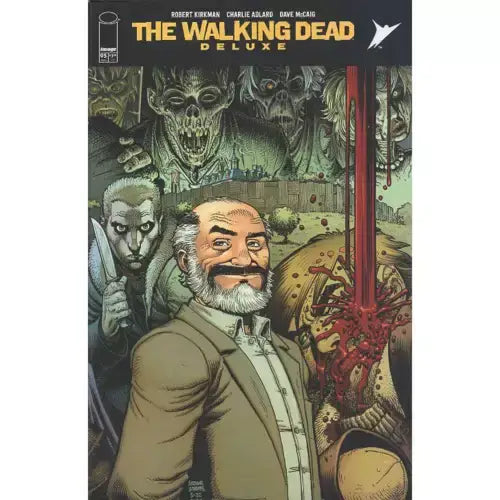 Walking Dead Deluxe #95 Cover D Arthur Adams & Dave Mccaig Variant with bearded character