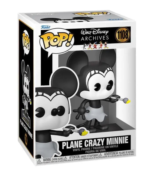 Walt Disney Archives Plane Crazy Minnie Mouse Funko Pop vinyl figure collectible