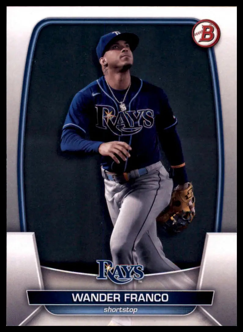 Wander Franco 2023 Bowman baseball card Tampa Bay Rays collectible product
