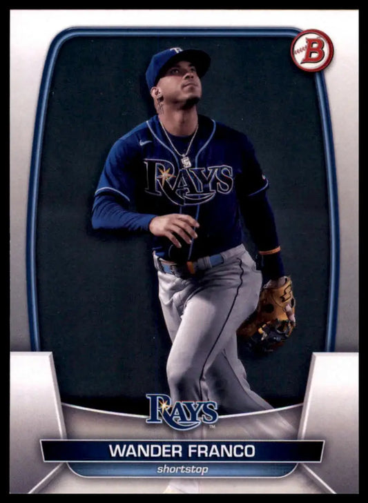 Wander Franco 2023 Bowman baseball card Tampa Bay Rays collectible product