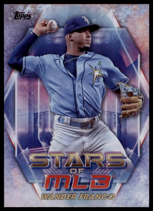 Wander Franco baseball card from 2023 Topps Stars of MLB series