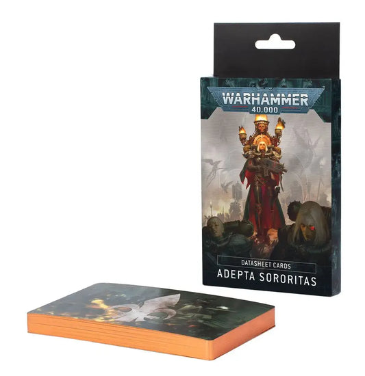 Warhammer 40k Adepta Sororitas datasheet cards for Warhammer 40k 10th Edition game