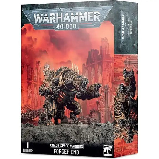 Chaos Space Marines Forgefiend miniature from Warhammer 40k Chaos Space product
