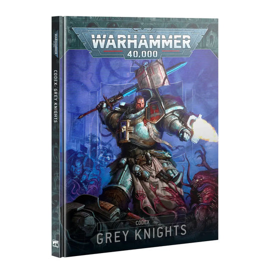 Warhammer 40k Codex Grey Knights rulebook for Warhammer 40K Grey Knights tabletop game