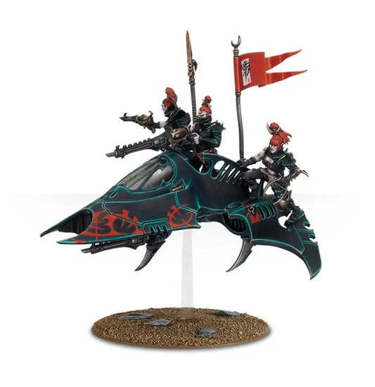 Dark Eldar Raider miniature with splinter cannon from Warhammer 40k Drukhari Venom