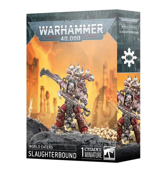 Warhammer 40k World Eaters Slaughterbound Citadel miniature kit for tabletop gaming