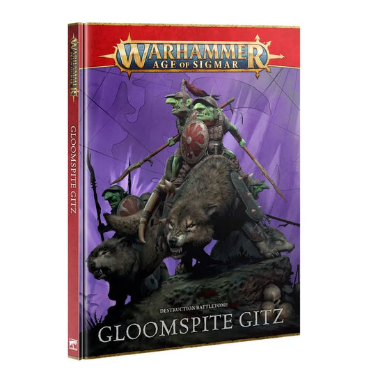 Warhammer Age of Sigmar Gloomspite Gitz destruction battletome book in Mortal Realms