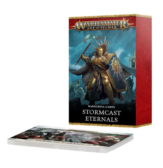 Stormcast Eternals warscroll cards for Warhammer Age of Sigmar 4th Edition