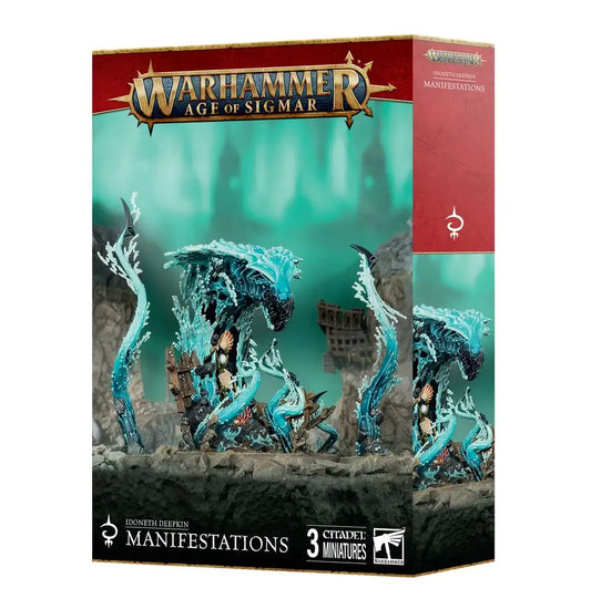 Warhammer Age of Sigmar Idoneth Deepkin Manifestations miniatures box with abyssal tendrils