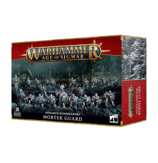 Warhammer Age of Sigmar Ossiarch Bonereapers Mortek Guard box front display