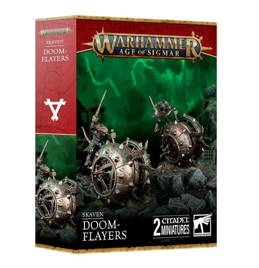 Warhammer Age of Sigmar Skaven Doom Flayers miniature box for Sigmar Skaven Doom units