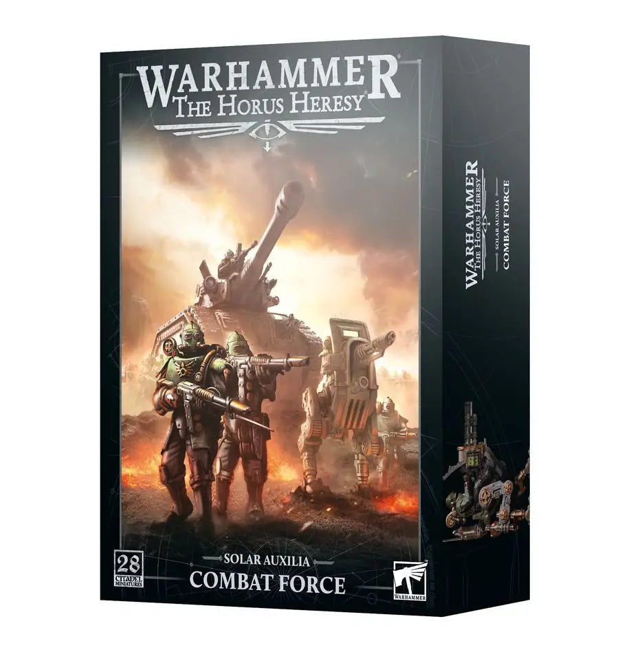 Warhammer HORUS HERESY Solar Auxilia Combat Force box set with command section