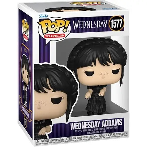 Wednesday Addams Funko Pop figure from Dance Wednesday Addams collection, #1577