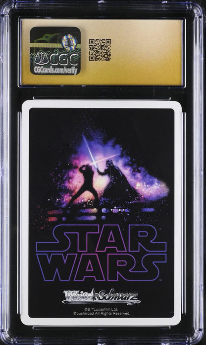 Graded Star Wars trading card Weiss Schwarz Dark Side Darth Vader CGC 10 2022