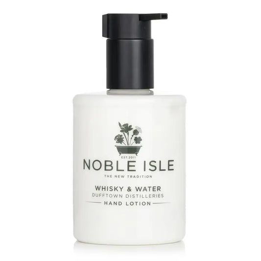 White Hand Lotion Bottle with Black Pump Dispenser for Whisky & Water Hand Lotion 250ml