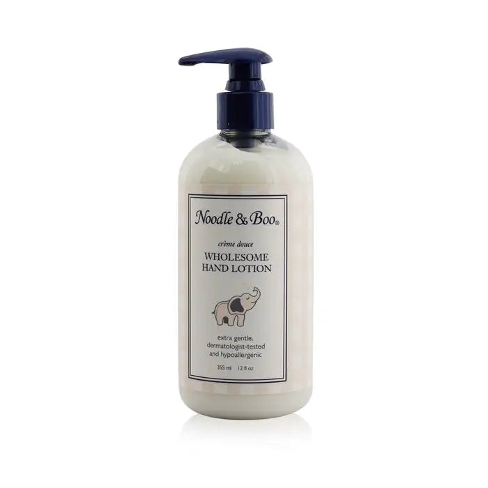Noodle & Boo Wholesome Hand Lotion in pump bottle 355ml for smooth skin