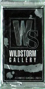 Sealed Wildstorm Gallery Widevision trading card pack from Wildstorm Gallery Widevision factory sealed collection