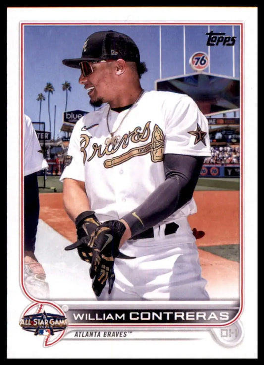 William Contreras baseball card from 2022 Topps MLB All-Star Game series